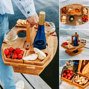 CheersTable | Tavolo da Picnic in Legno con Design Compatto | Ideale per Esperienze all'Aperto 3