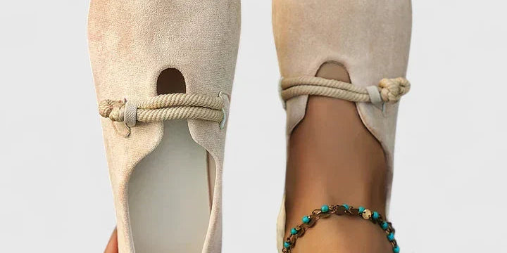 Clara | Mocassini Eleganti Donna in Pelle Scamosciata Ortopedici 0