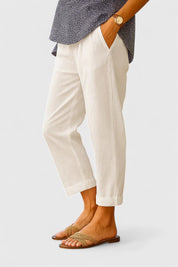 Clara | Pantaloni Eleganti con Taglio Dritto e Tasche Nascoste | Comfort e Stile per Ogni Occasione 0