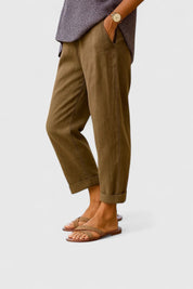 Clara | Pantaloni Eleganti con Taglio Dritto e Tasche Nascoste | Comfort e Stile per Ogni Occasione 2