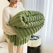 Coperta FluffyDreams in Pelliccia Sintetica Morbida | Calda e Leggera per Comfort Elegante 2