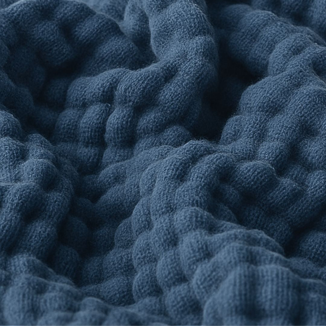 Coperta Rinfrescante in Mussola | Leggera e Traspirante per Comfort Estivo | Facile da Pulire e Versatile per Ogni Stagione 0