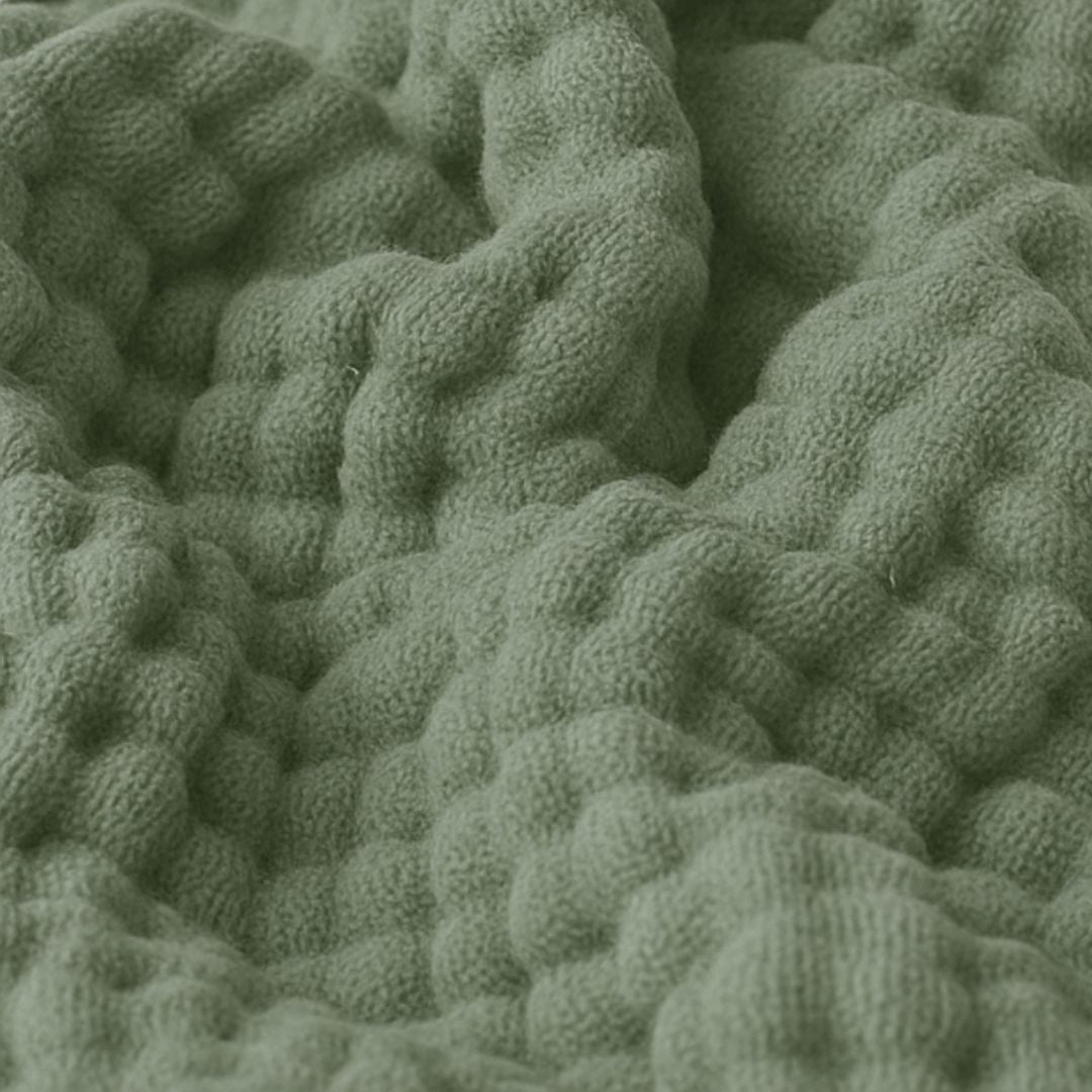 Coperta Rinfrescante in Mussola | Leggera e Traspirante per Comfort Estivo | Facile da Pulire e Versatile per Ogni Stagione 11