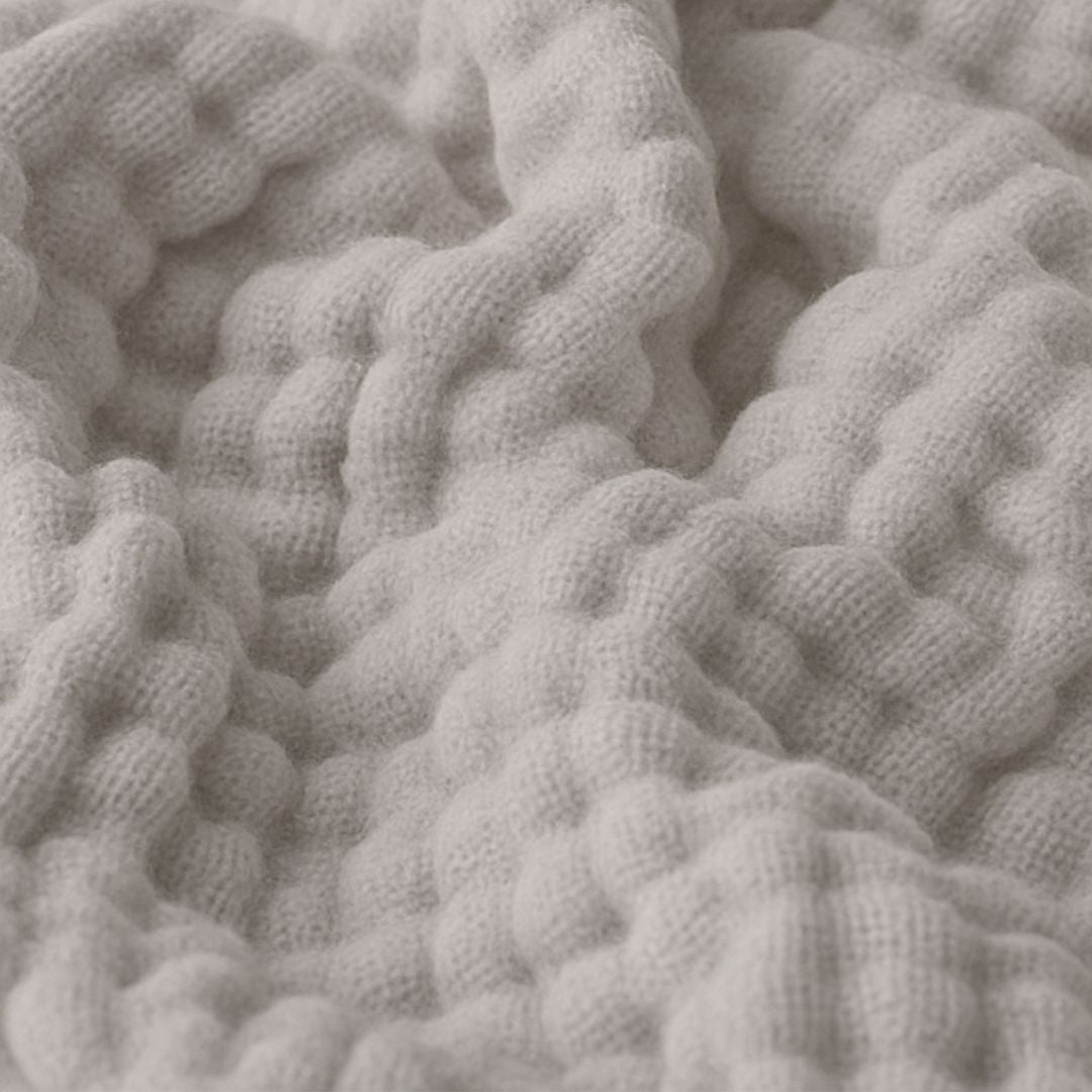 Coperta Rinfrescante in Mussola | Leggera e Traspirante per Comfort Estivo | Facile da Pulire e Versatile per Ogni Stagione 12