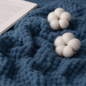 Coperta Rinfrescante in Mussola | Leggera e Traspirante per Comfort Estivo | Facile da Pulire e Versatile per Ogni Stagione 7