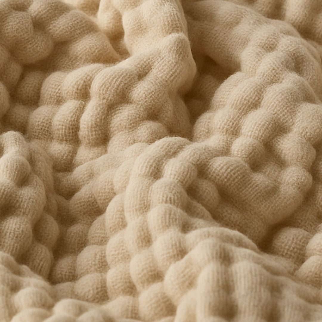 Coperta Rinfrescante in Mussola | Leggera e Traspirante per Comfort Estivo | Facile da Pulire e Versatile per Ogni Stagione 9