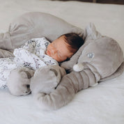 Cuscino Coccole Elefante | Peluche Morbido con Design Carino | Compagno Ideale per Neonati e Bambini 1