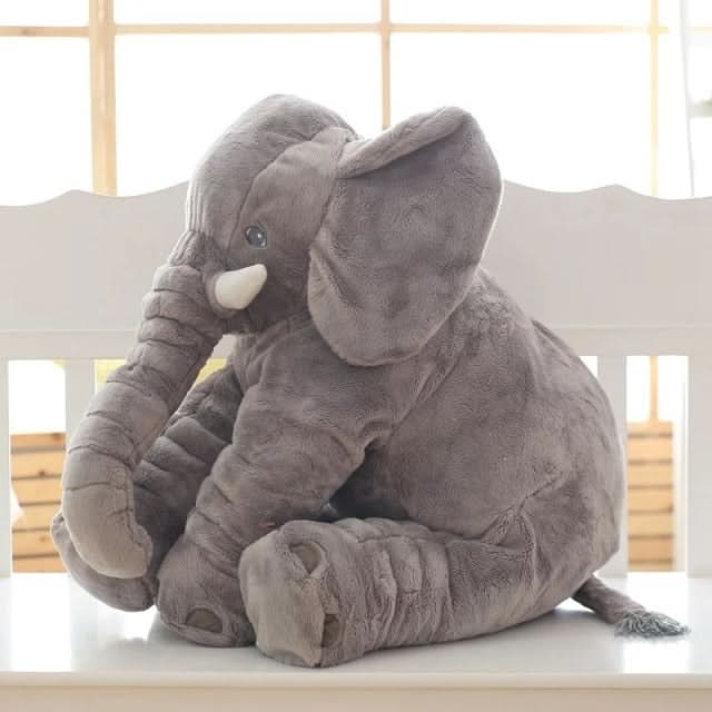 Cuscino Coccole Elefante | Peluche Morbido con Design Carino | Compagno Ideale per Neonati e Bambini 4