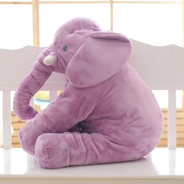 Cuscino Coccole Elefante | Peluche Morbido con Design Carino | Compagno Ideale per Neonati e Bambini 7
