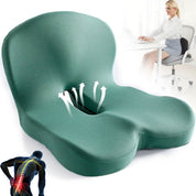 Cuscino Ergonomico Sedia in Memory Foam con Supporto Lombare | Comfort Ottimale per Seduta Sana 6