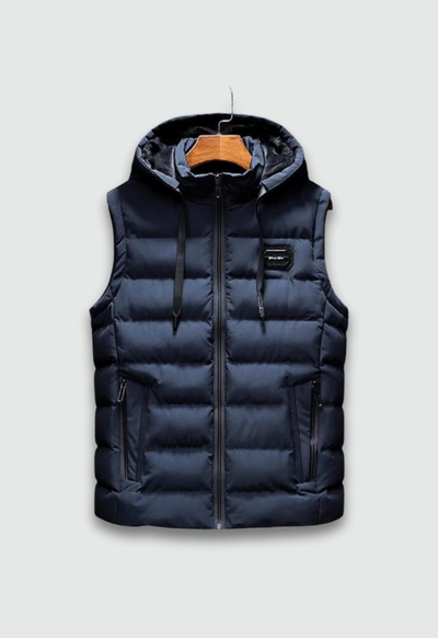 Amadeo - Gilet senza maniche con cappuccio