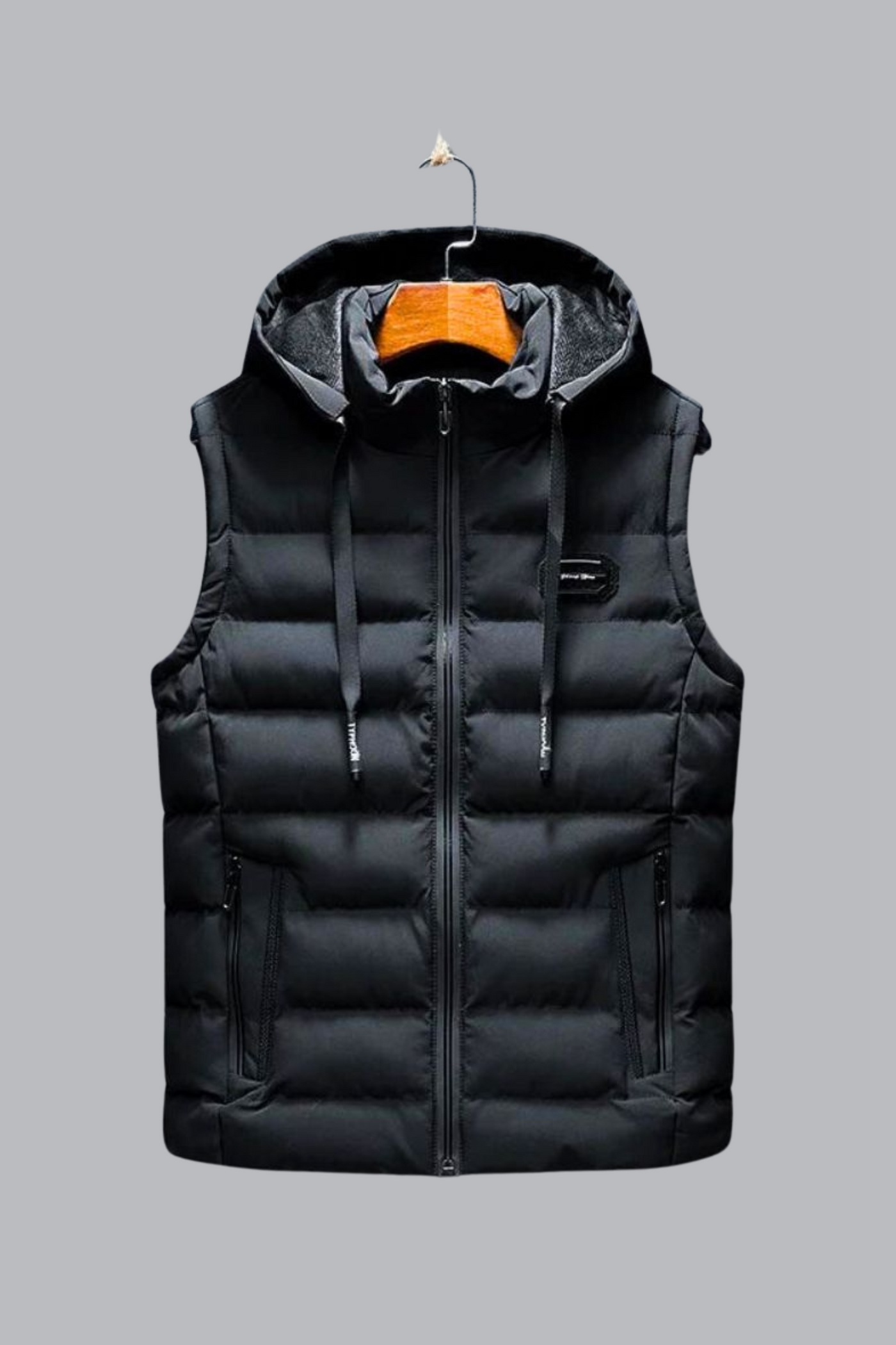 Amadeo - Gilet senza maniche con cappuccio
