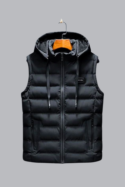 Amadeo - Gilet senza maniche con cappuccio