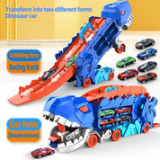 DinoRacer | Set da Gioco Dinosauro Trasformabile con Pista da Corsa | Stimola l'Immaginazione e le Capacità Motorie per Ore di Divertimento 2