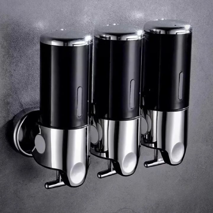 Dispenser Di Sapone Bagno Elegante Con Design Moderno | Accessorio Pratico A Parete per Spazi Ridotti 18