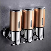 Dispenser Di Sapone Bagno Elegante Con Design Moderno | Accessorio Pratico A Parete per Spazi Ridotti 20