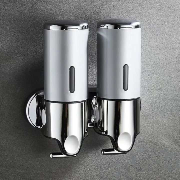 Dispenser Di Sapone Bagno Elegante Con Design Moderno | Accessorio Pratico A Parete per Spazi Ridotti 9