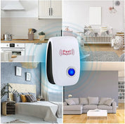Dispositivo Ultrasonico per il Controllo dei Parassiti con Tecnologia Sicura | Rispettoso dell'Ambiente per Protezione Efficace fino a 80m² 1