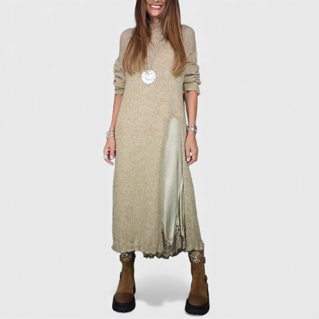 Stefania | Elegante Caldo Abito Invernale