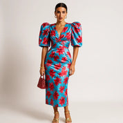 Emma | Abito Elegante con Maniche a Sbaffo 2