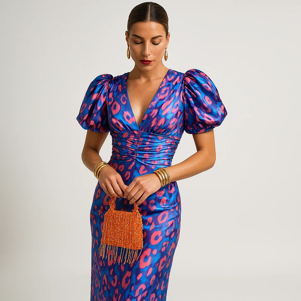 Emma | Abito Elegante con Maniche a Sbaffo 3