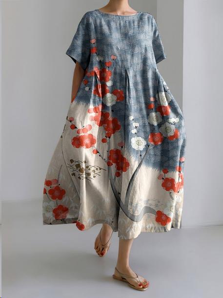 Emma | Elegante Abito Lungo Floreale Estivo 3