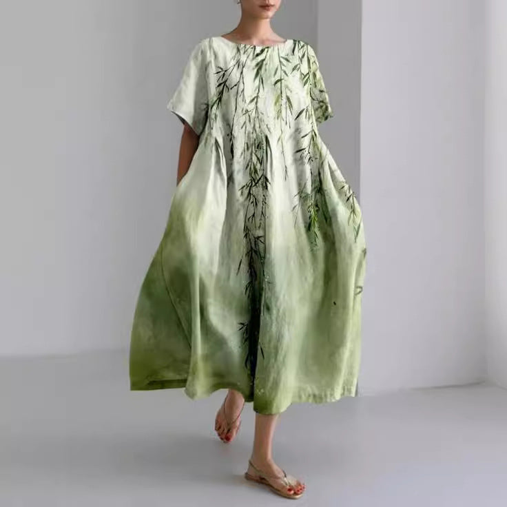Emma | Elegante Abito Lungo Floreale Estivo 4