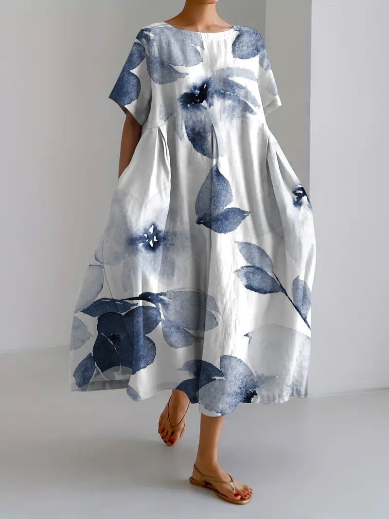 Emma | Elegante Abito Lungo Floreale Estivo 6