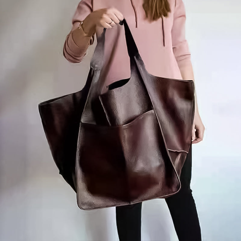 Emma | Elegante Borsa Tracolla Donna Oversize in Pelle 1