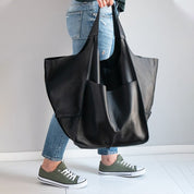 Emma | Elegante Borsa Tracolla Donna Oversize in Pelle 3