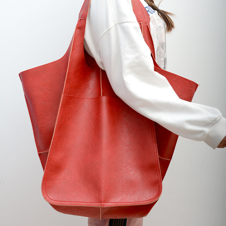 Emma | Elegante Borsa Tracolla Donna Oversize in Pelle 4