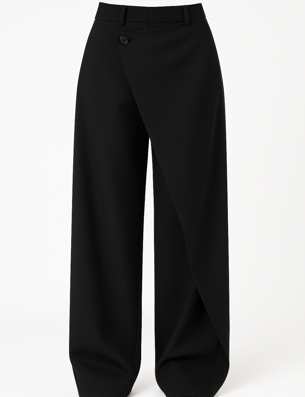 Emma | Eleganti Pantaloni Asimmetrici Alta Vita 1