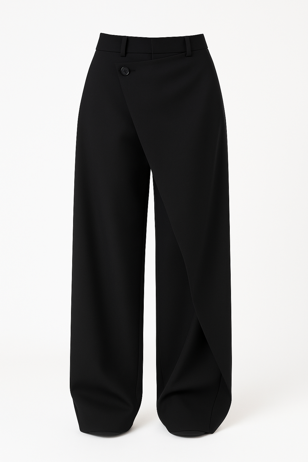 Emma | Eleganti Pantaloni Asimmetrici Alta Vita 1