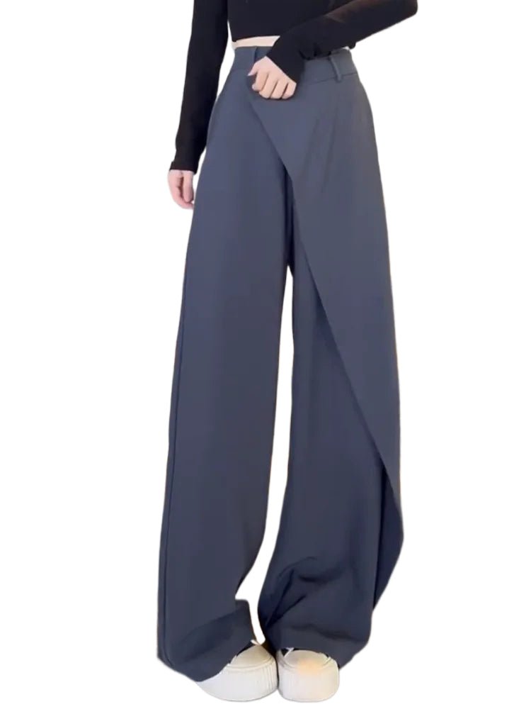 Emma | Eleganti Pantaloni Asimmetrici Alta Vita 7