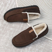 Ethan | Caldi Mocassini Uomo in Lana Sintetica per Inverno 10