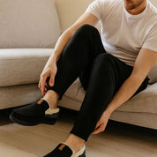 Ethan | Caldi Mocassini Uomo in Lana Sintetica per Inverno 2