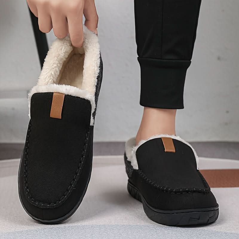 Ethan | Caldi Mocassini Uomo in Lana Sintetica per Inverno 5