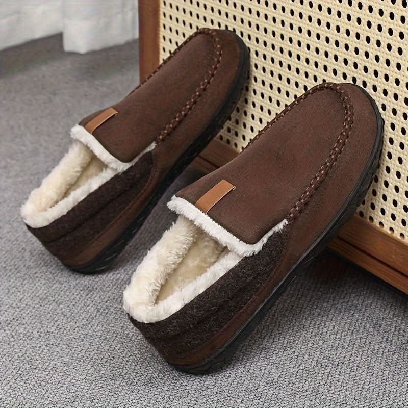 Ethan | Caldi Mocassini Uomo in Lana Sintetica per Inverno 6