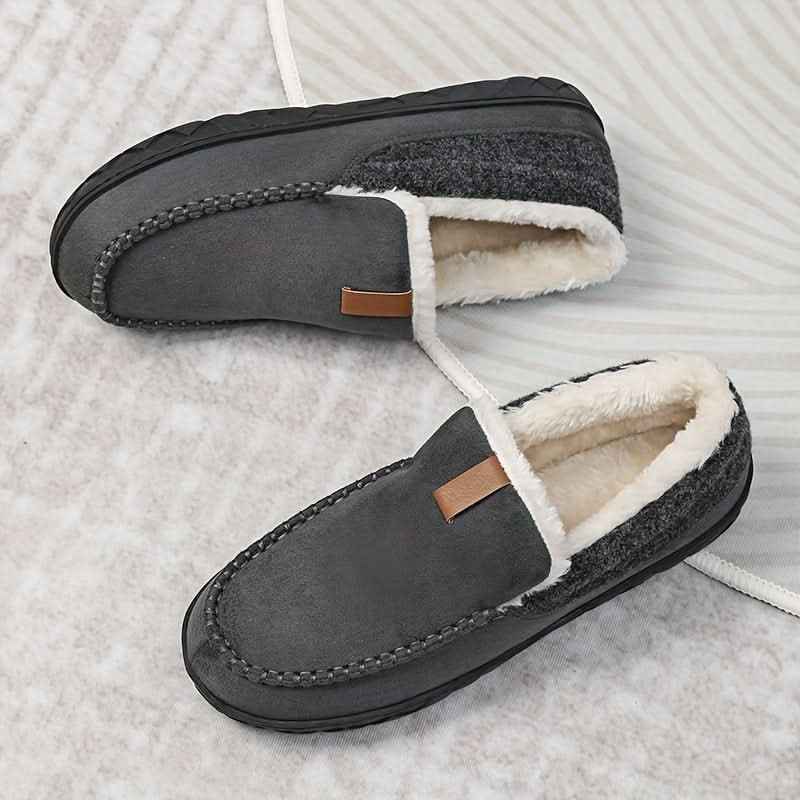 Ethan | Caldi Mocassini Uomo in Lana Sintetica per Inverno 8