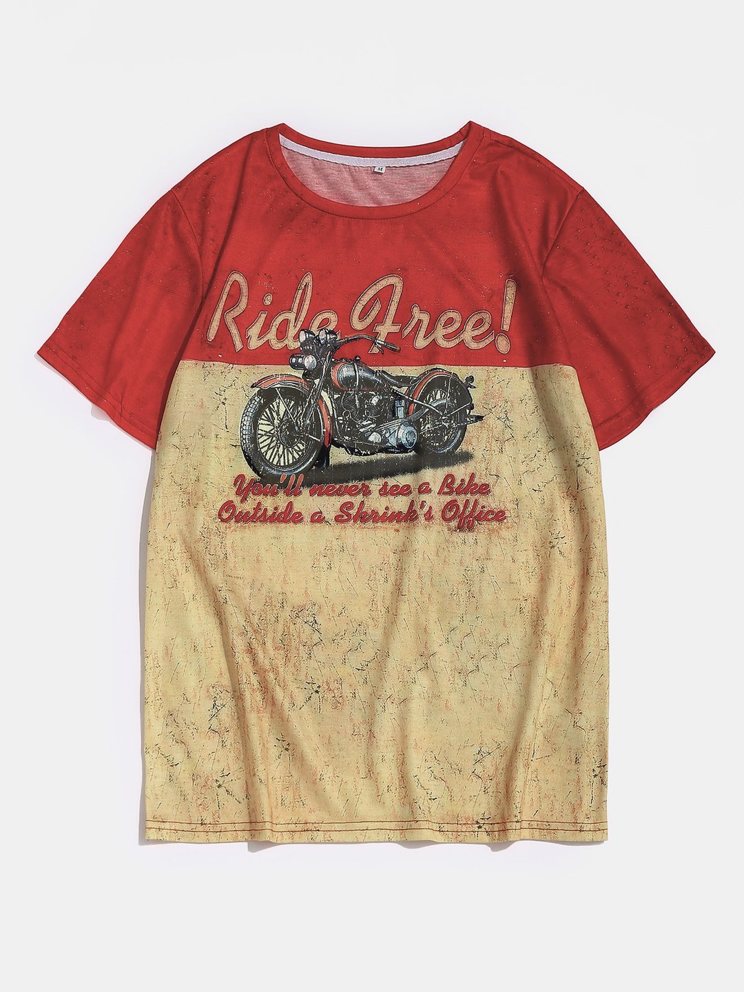 Ethan | Casual T-Shirt Stampa Motociclistica Uomo In Cotone 100% 5