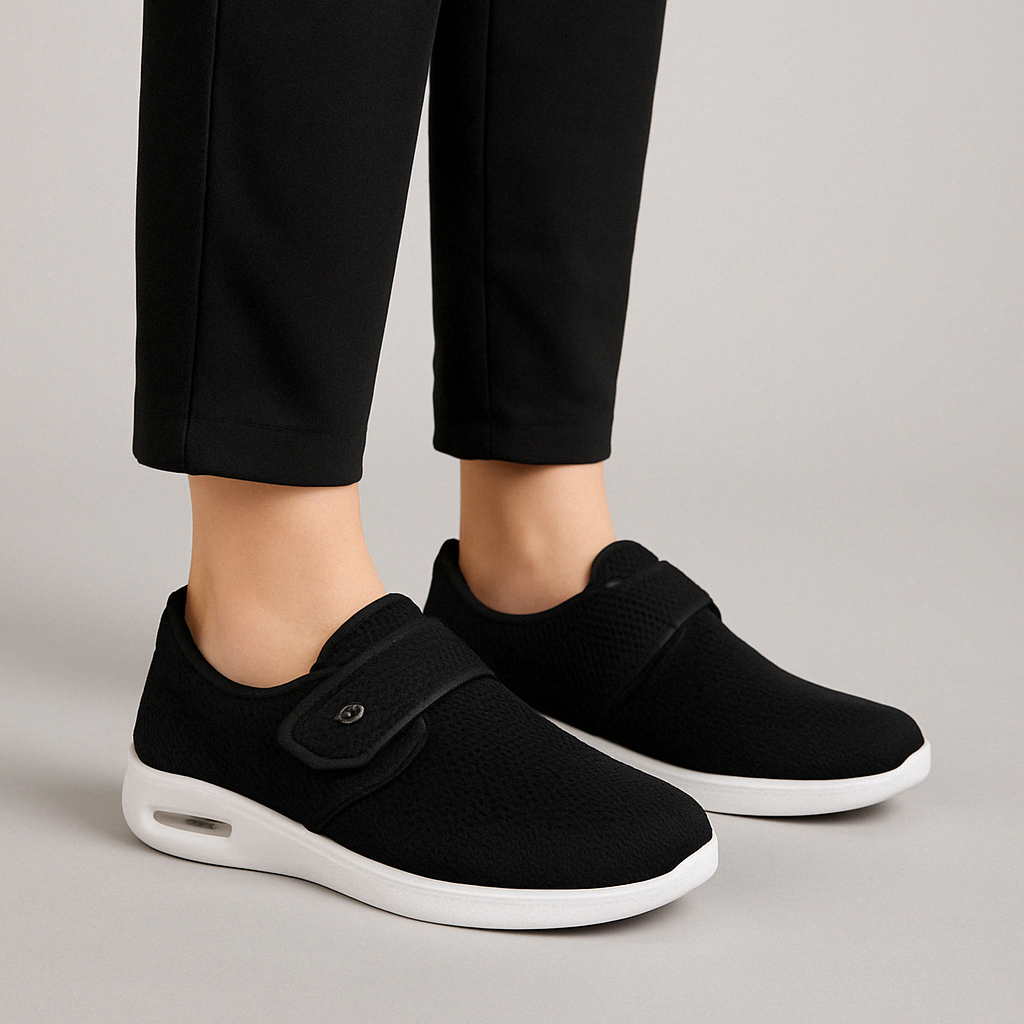 Ethan | Comode Scarpe Larghe per Diabetici, Comfort e Stile Assicurato 0