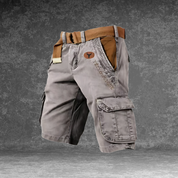 Ethan | Comodi Pantaloni Cargo Uomo Corti con Tasche Laterali 0
