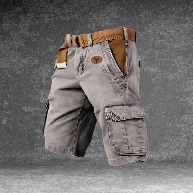 Ethan | Comodi Pantaloni Cargo Uomo Corti con Tasche Laterali 0