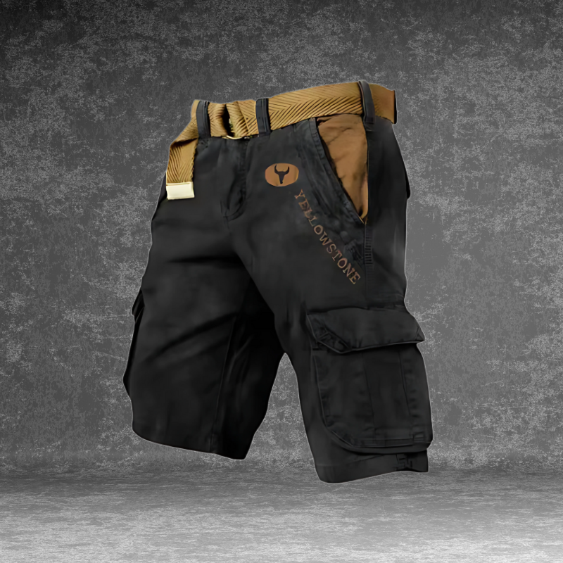 Ethan | Comodi Pantaloni Cargo Uomo Corti con Tasche Laterali 1