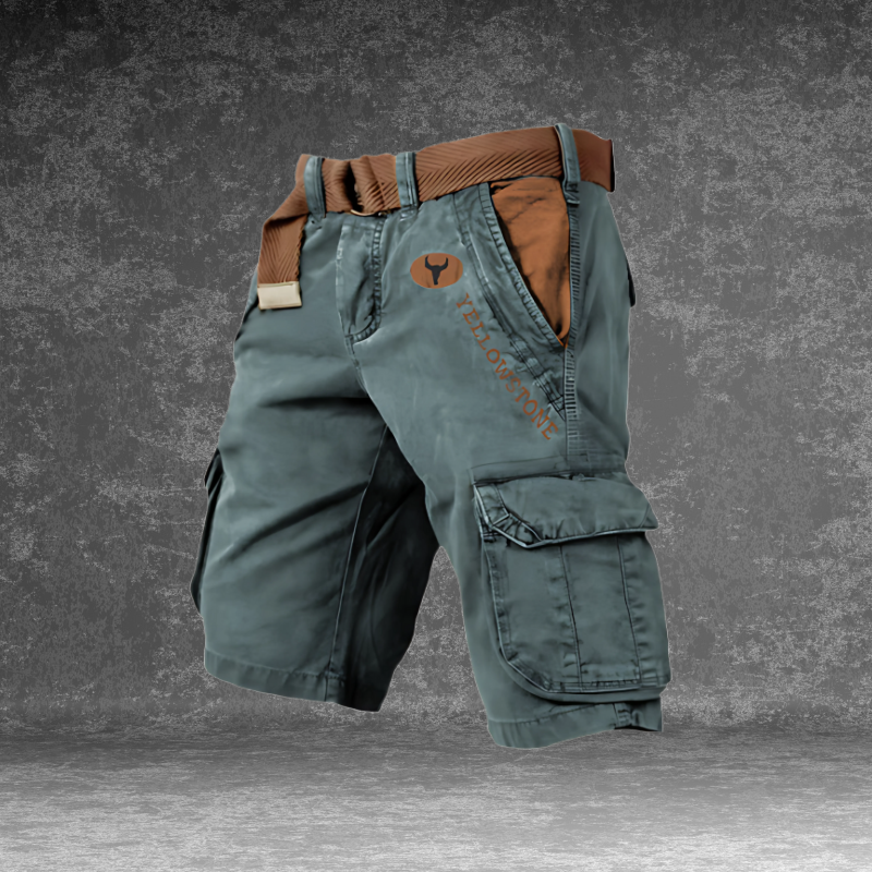 Ethan | Comodi Pantaloni Cargo Uomo Corti con Tasche Laterali 3