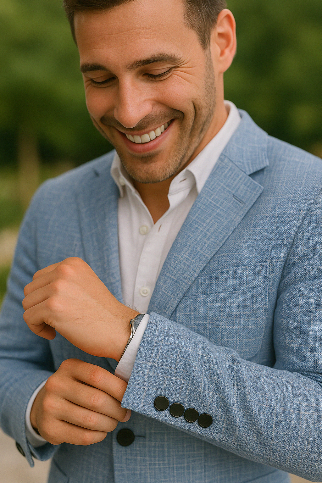 Ethan | Elegante Abito in Lino da Uomo Slim Fit 3