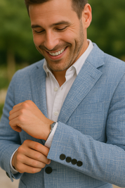 Ethan | Elegante Abito in Lino da Uomo Slim Fit 3