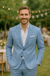Ethan | Elegante Abito in Lino da Uomo Slim Fit 4