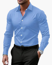 Ethan | Elegante Camicia Slim Fit a Maniche Lunghe per Uomo 3