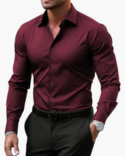 Ethan | Elegante Camicia Slim Fit a Maniche Lunghe per Uomo 5